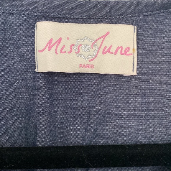 Miss June paris Stunning embroidery blouse - Picture 2 of 6